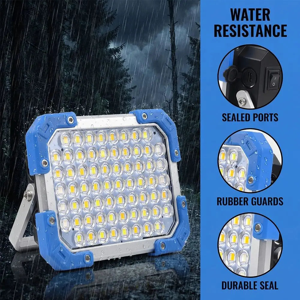 Portable Magnetic Camping Light | USB-C Rechargeable Waterproof