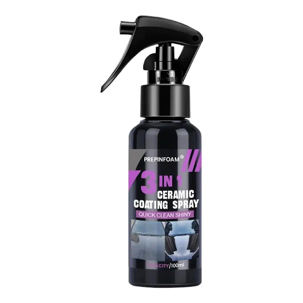 Nano Ceramic Coating Spray – Hydrophobic Car Paint Protector