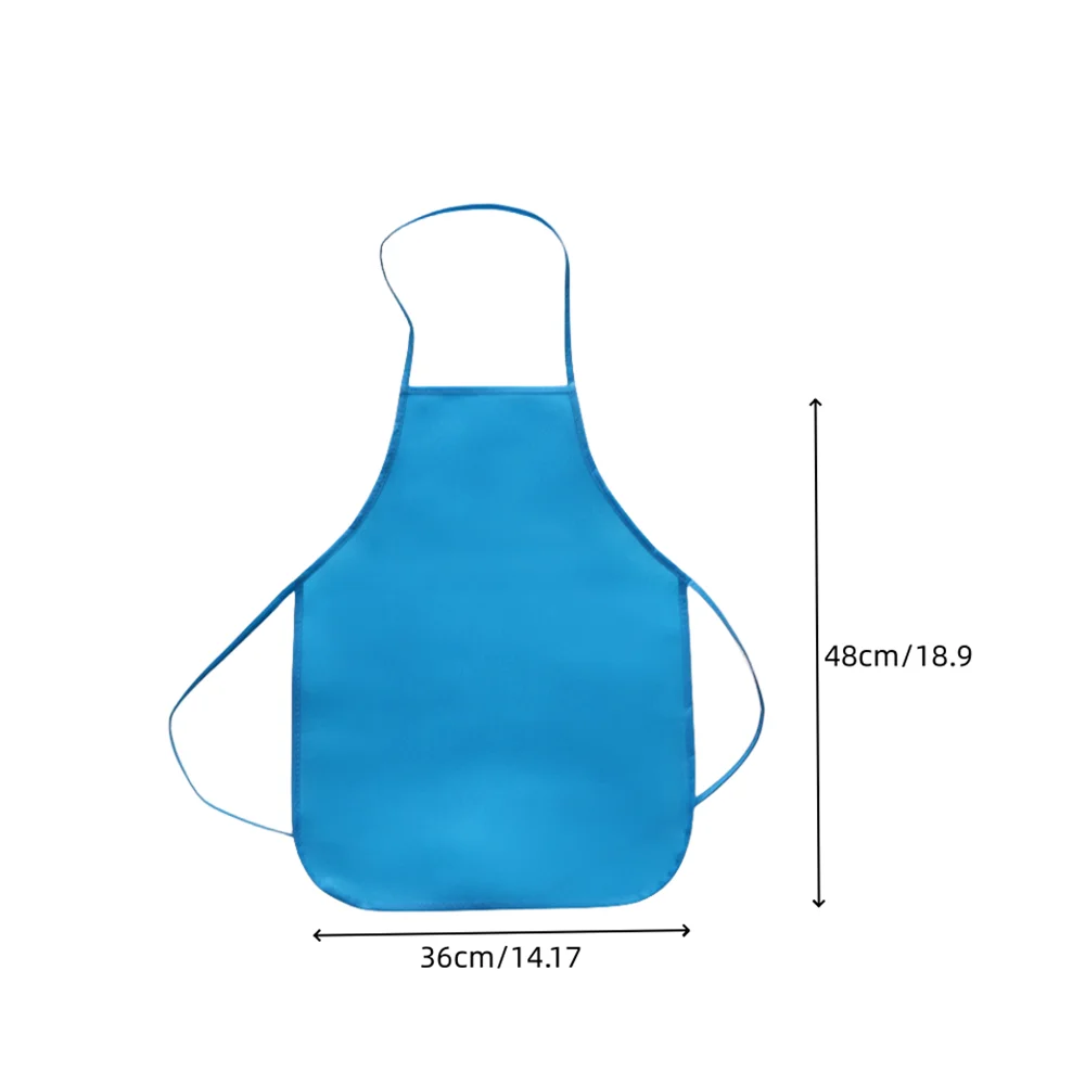 Children Aprons Unisex Waterproof Non-Woven Fabric Painting Kids Apron Colorful for Activities Art Painting Class Craft Apron Oasis Select