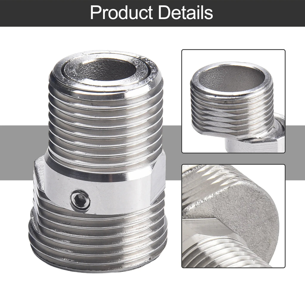 360° Rotatable Wall Mounted Shower Faucet Adapter | Angled Shower Faucet Adapter Oasis Select