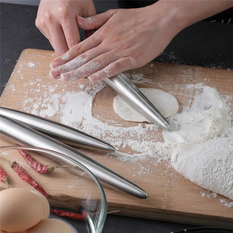 Stainless Steel Rolling Pin – Non-Stick Dough Roller for Baking Rolling Pin Oasis Select