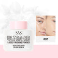 USHAS Matte Loose Setting Powder – Oil-Free, Pore-Blurring