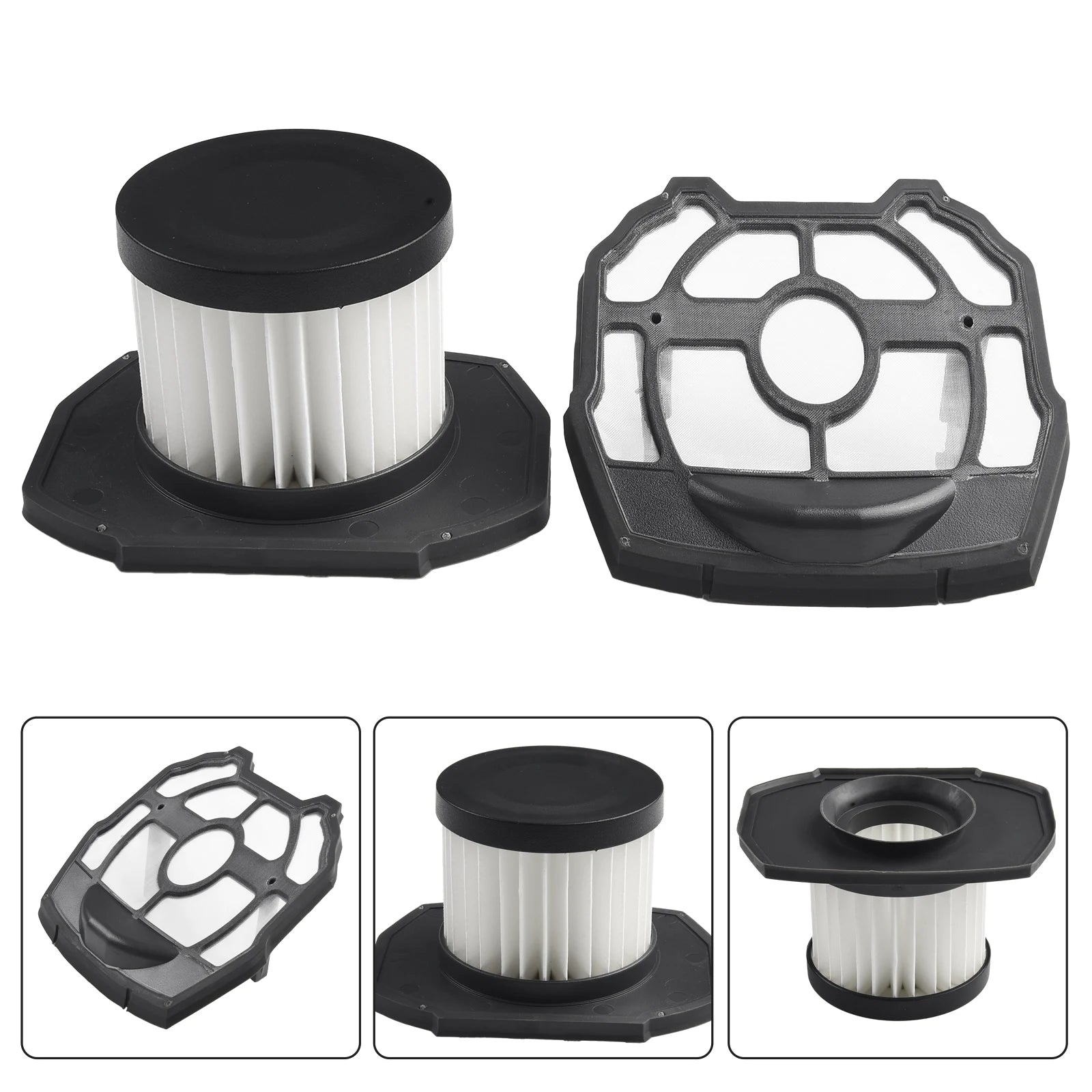 Part Replacement Practical Home Cleaning Aspirator Filter Vacuum Cleaner Leach Black Number RAKSVF01 Plastic White Oasis Select