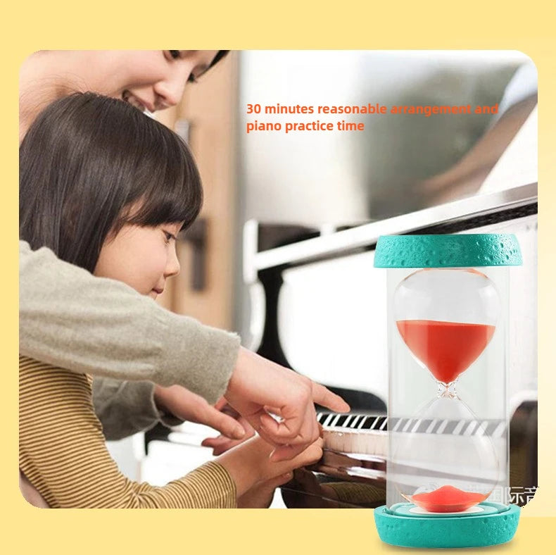 Hourglass Timer Child-resistant and Creative Birthday Gift Time: 30/60 Minutes Sand Flow Bottle Ornament Oasis Select