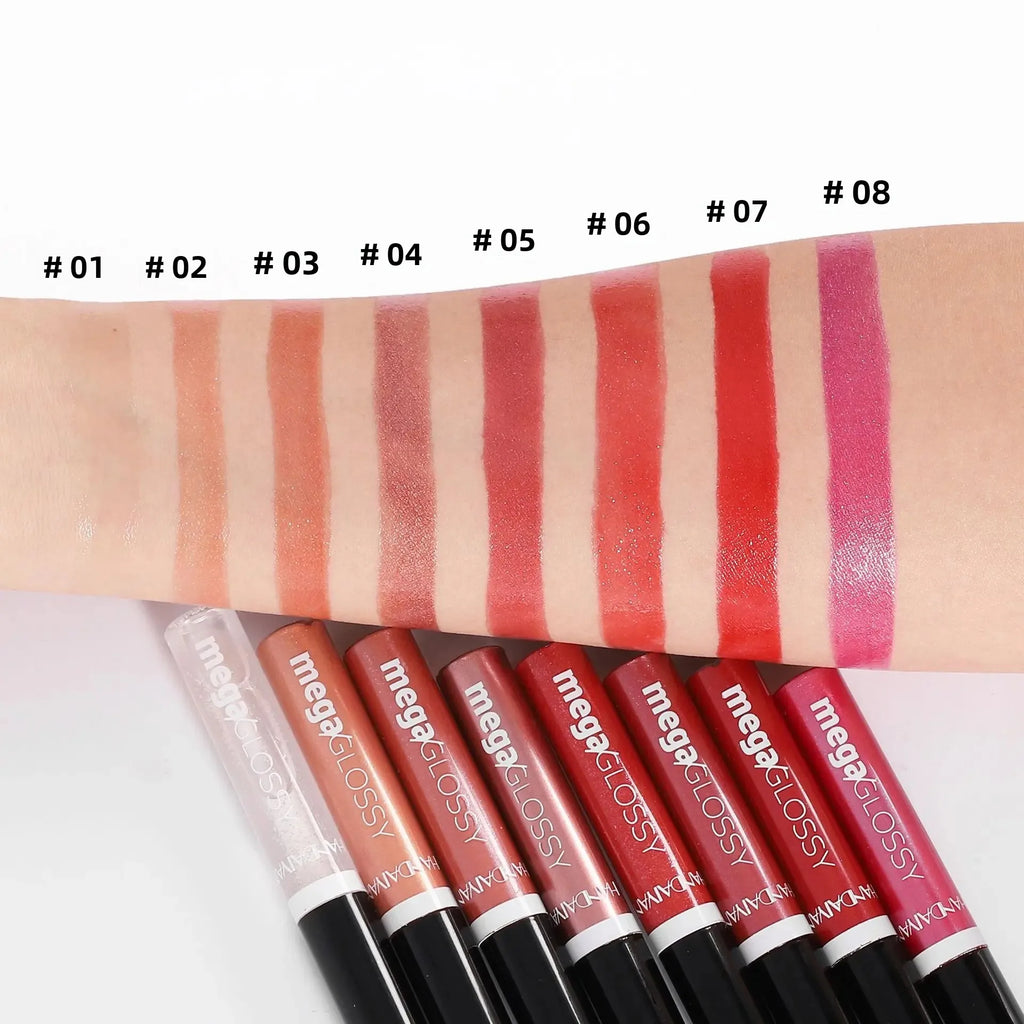 Handaiyan High Shine Lip Gloss – Mirror Finish, 7 Shades