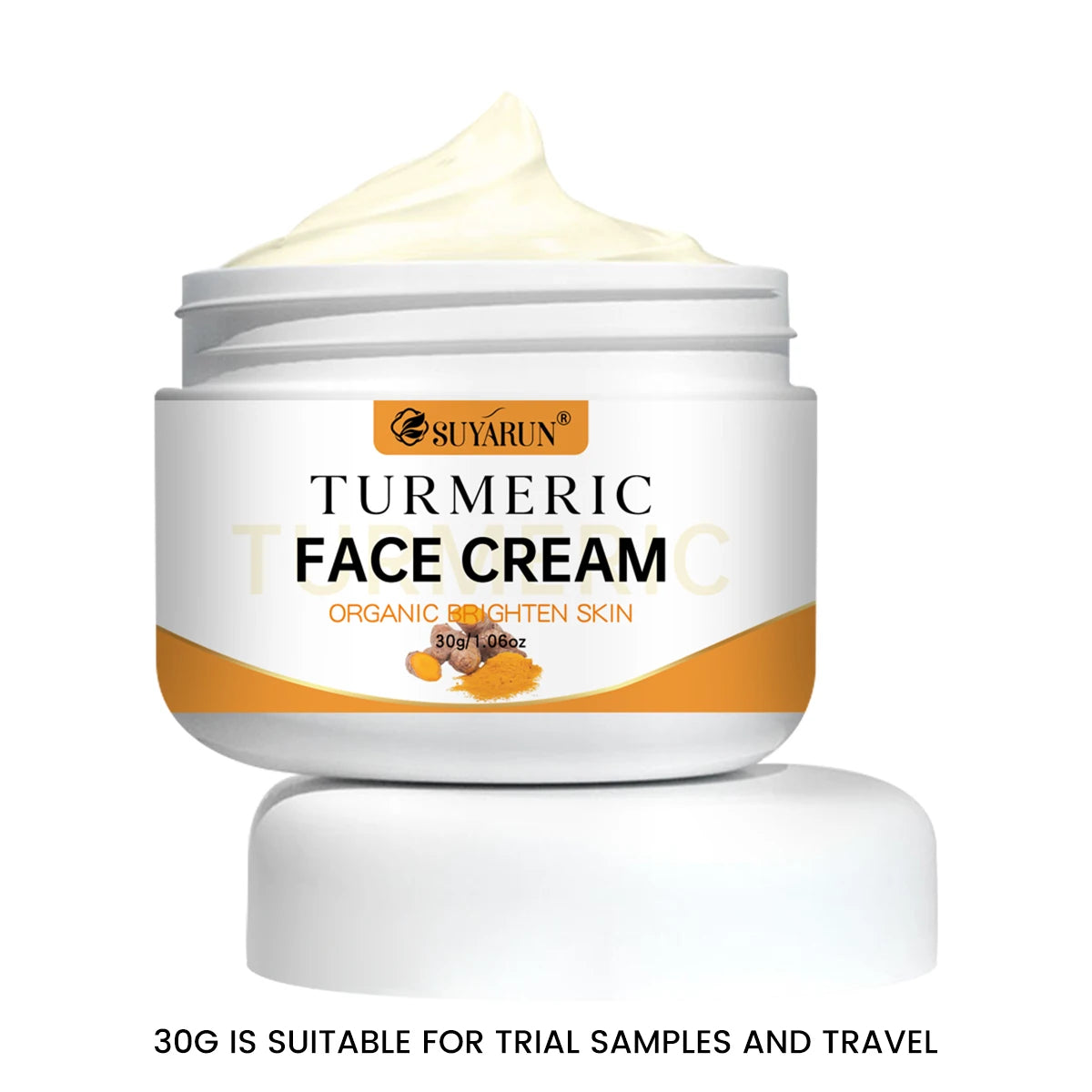 SUYARUN Turmeric Face Cream – Brightening & Anti-Aging Turmeric Face Cream Oasis Select 30g