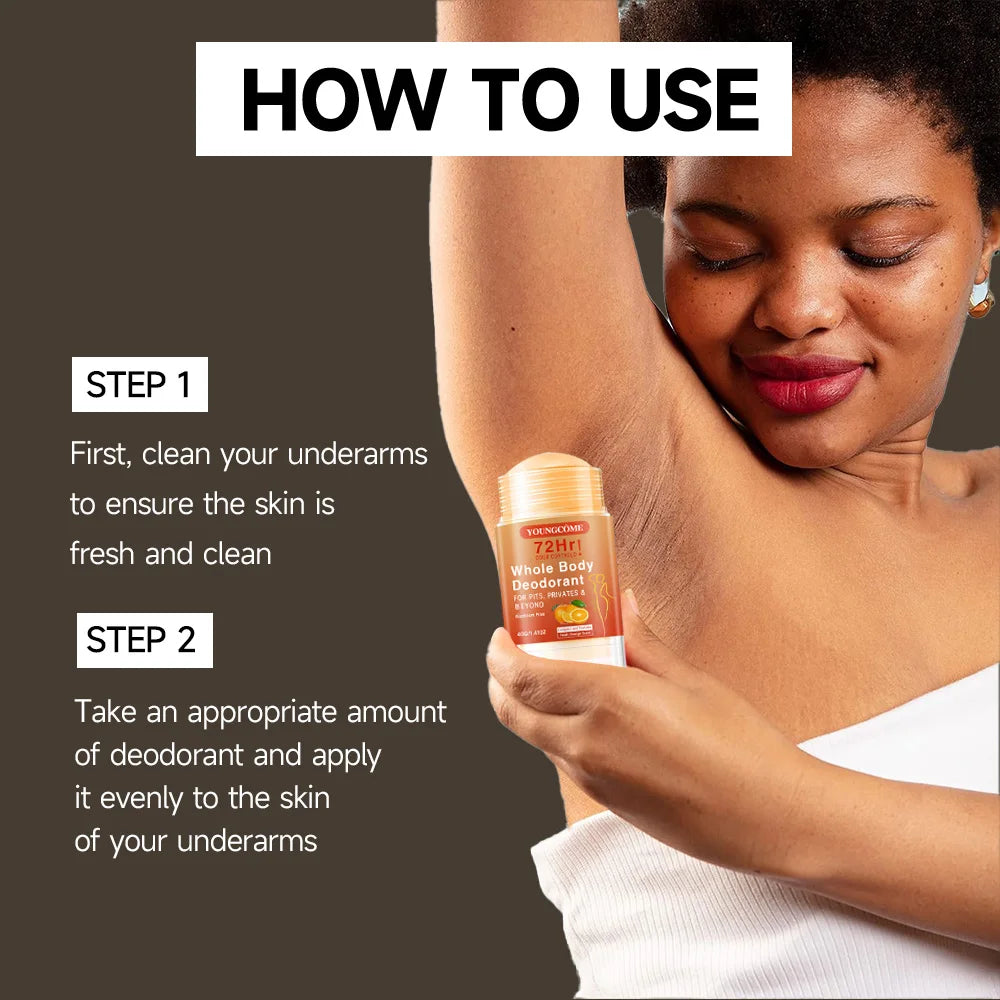 Women's Full Body Deodorant Lotion – Fruit & Vanilla Fragrance