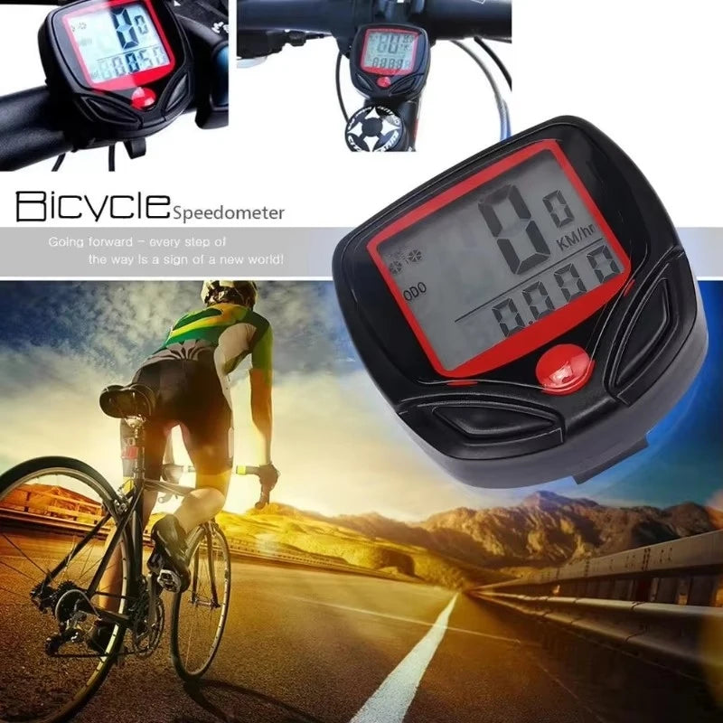 1-6pcs Bicycle Speedometer Computer BN 518 Waterproof Stopwatch Bicycle MTB Odometer Stopwatch Bicycle Accessories Oasis Select