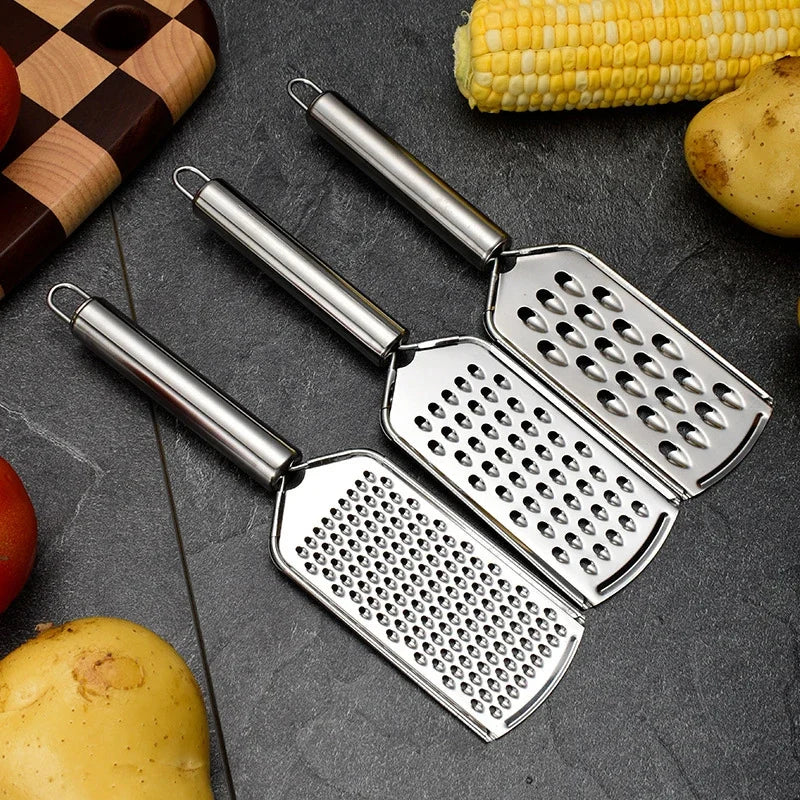 Stainless Steel Handheld Cheese Grater Multi-PurposeKitchen Food Graters For Chocolate Butter Fruit Vegetable Kitchen Items Oasis Select