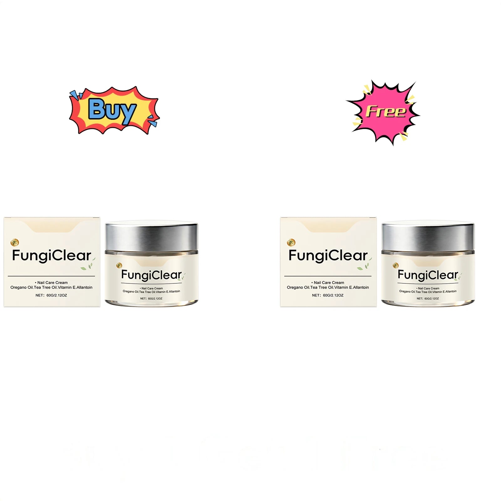 Nail Care Cream – Moisturizing Cuticle & Nail Treatment 60g