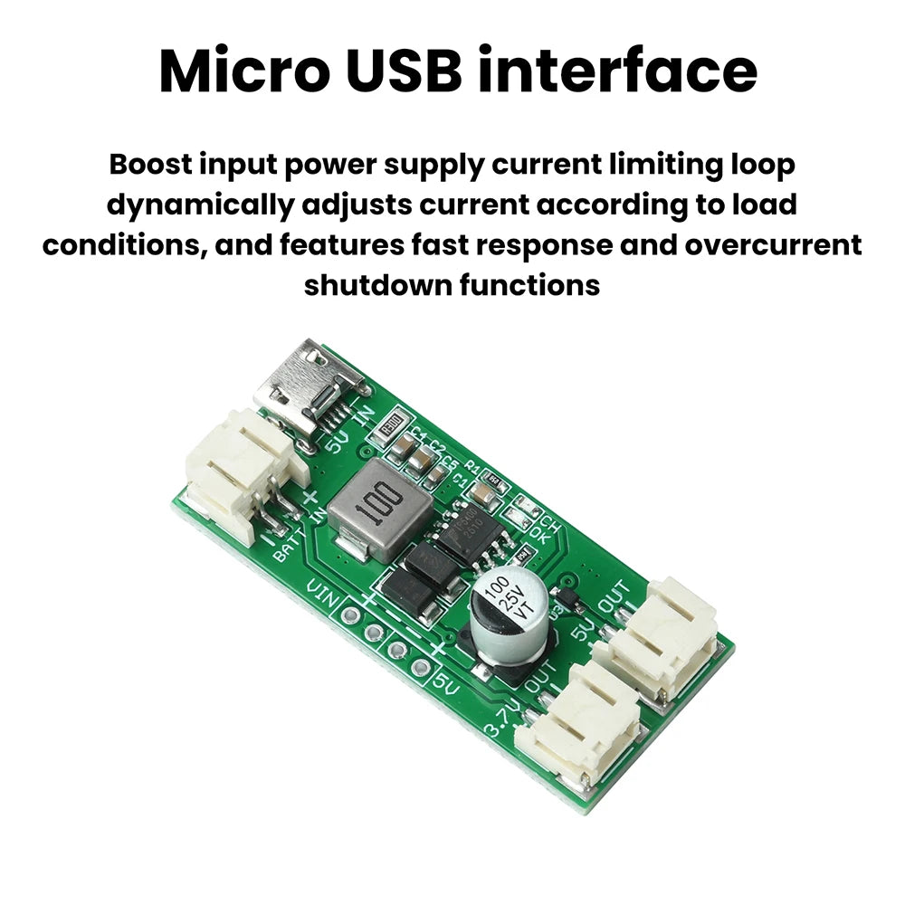 TP5400 1A Lithium Battery Charging Module 5V 1A Boost Converter Power Bank Charging Boost Module Micro USB Interface Oasis Select