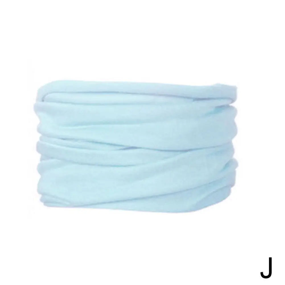 Silk Scarf Unisex Magic Scarf Outdoor Sports Headband Bike Cycling Balaclava Neck Tube Warmer Riding Bandanas Face Mask Oasis Select 9 M/L