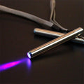 Mini Flash Light UV LED Flashlight 395nm 365nm Ultraviolet Light Lanterna Portable LED Lamp For Cash Medical Product Detector Oasis Select JY19 365nm White