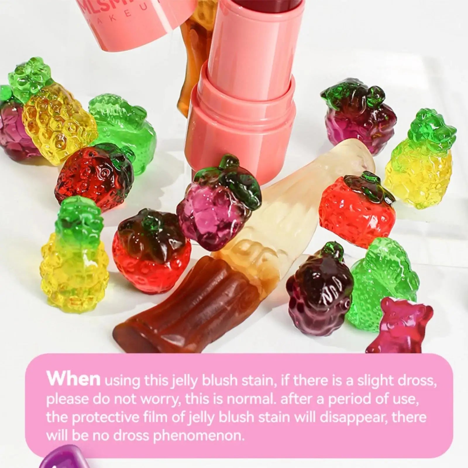 MLSMILE 2-in-1 Jelly Blush Stick Set – Lip & Cheek Tint 2PCS