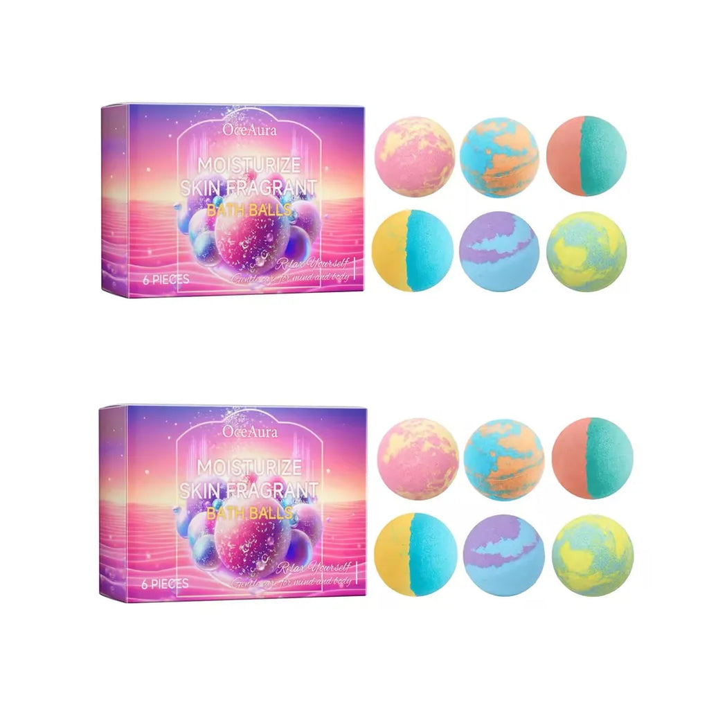 Colorful Bath Balls Deep Moisturizing Skin Exfoliating Reduce Dryness