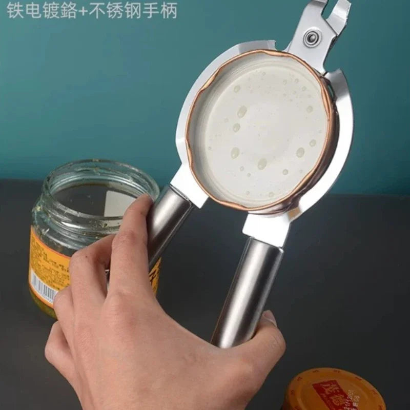 Stainless Steel Multi-function Can Opener Can Opener Multi-function Screw Cap Can Opener Kitchen Accessories Oasis Select