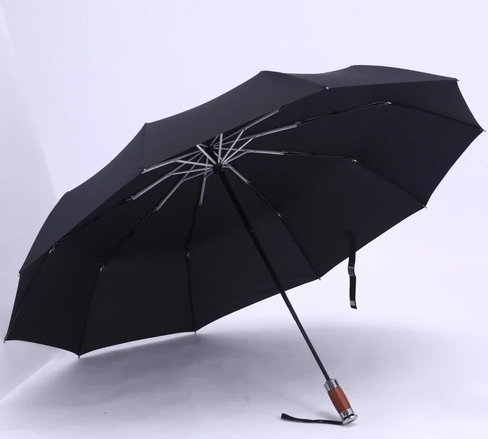 Genuine Brand Large Folding Umbrella Business Men Automatic Umbrellas Windproof Male Parasol Parasol Umbrella Oasis Select