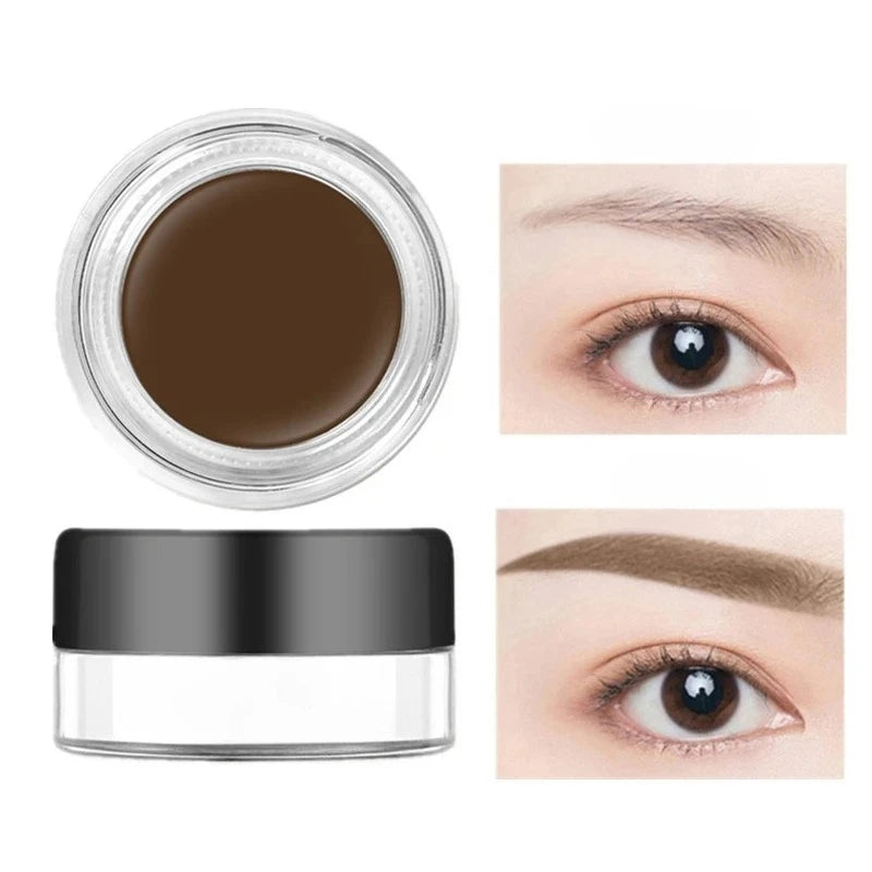 Waterproof 3D Eyebrow Pomade Gel – Natural Long-Lasting Brow Eyebrow Pomade Gel Oasis Select