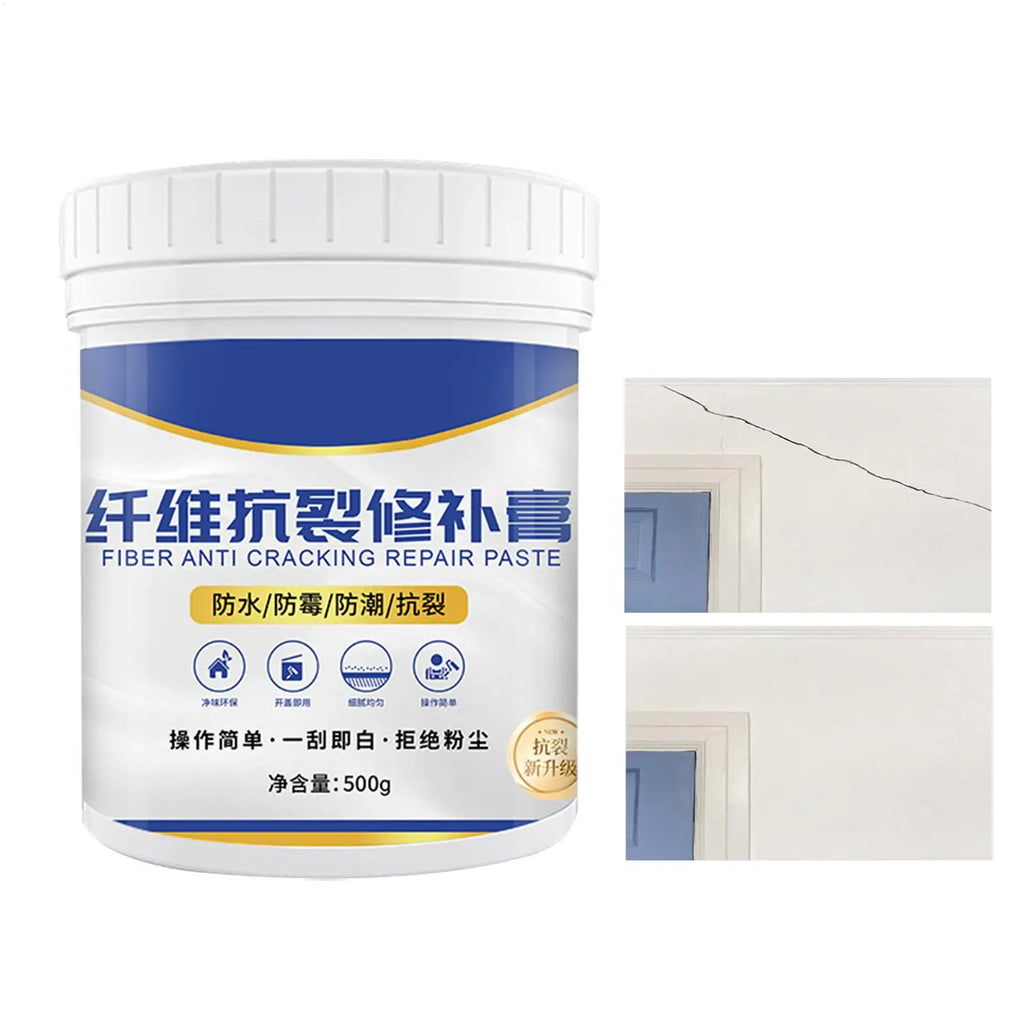 500g Long Lasting Waterproof Drywall Paste Wall Crack Repair Wall Mending Agent Putty for Indoor Home Kitchen Household Ceiling Oasis Select