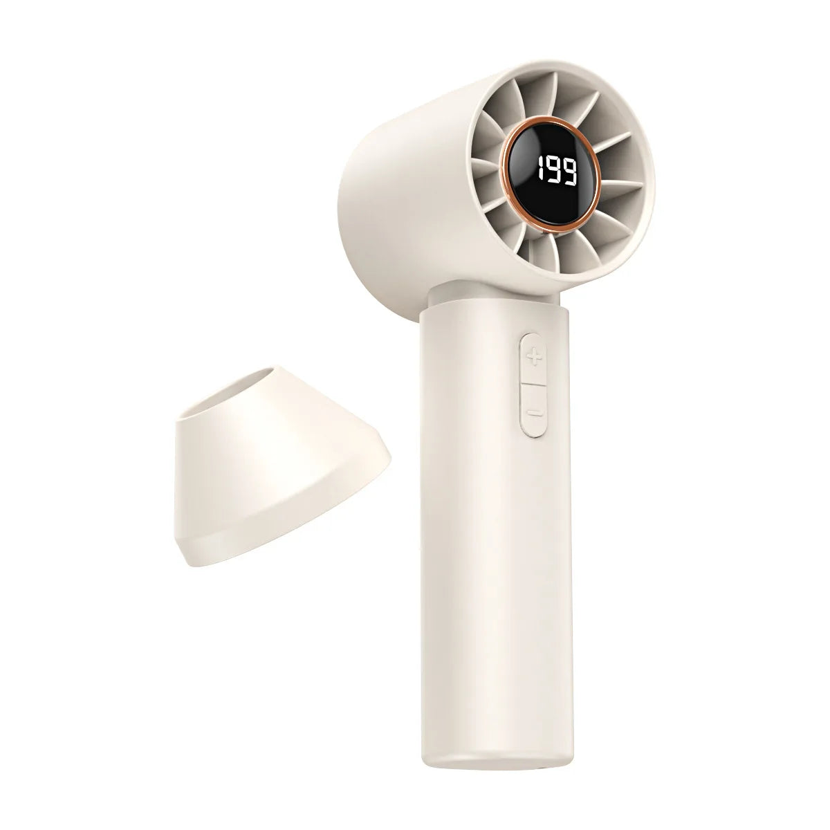 URGGU Bladeless Turbo Fan – USB Rechargeable Handheld & Desktop