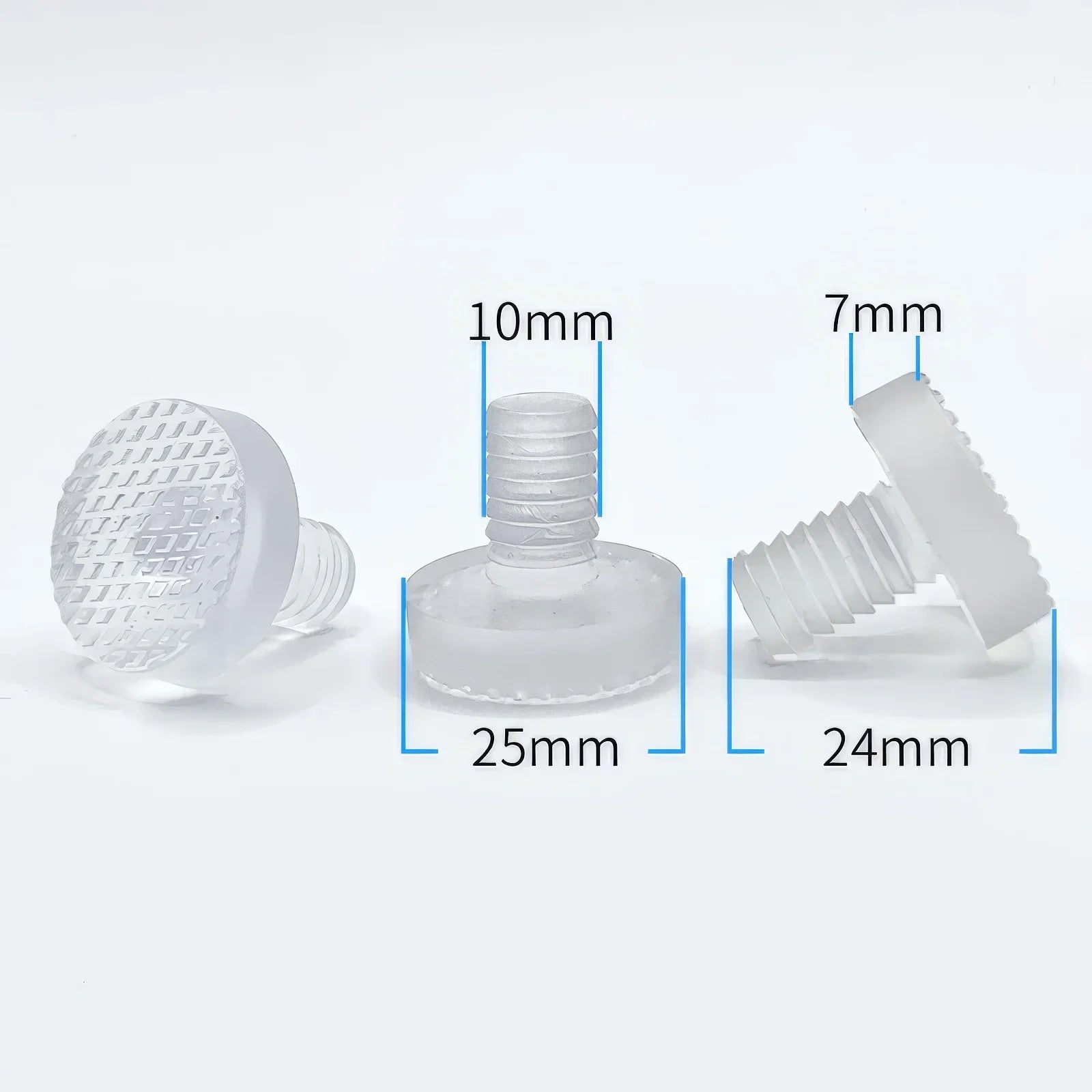 Mini Rubber Hole Plugs – Furniture Leg Caps & Floor Protectors