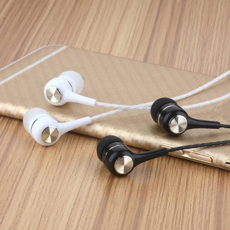1/2/4pcs Mobile Wired Headphones Sport Earphone In Ear 3.5 Sport Earbuds Headset Mic Music Earphones for Phones Oasis Select