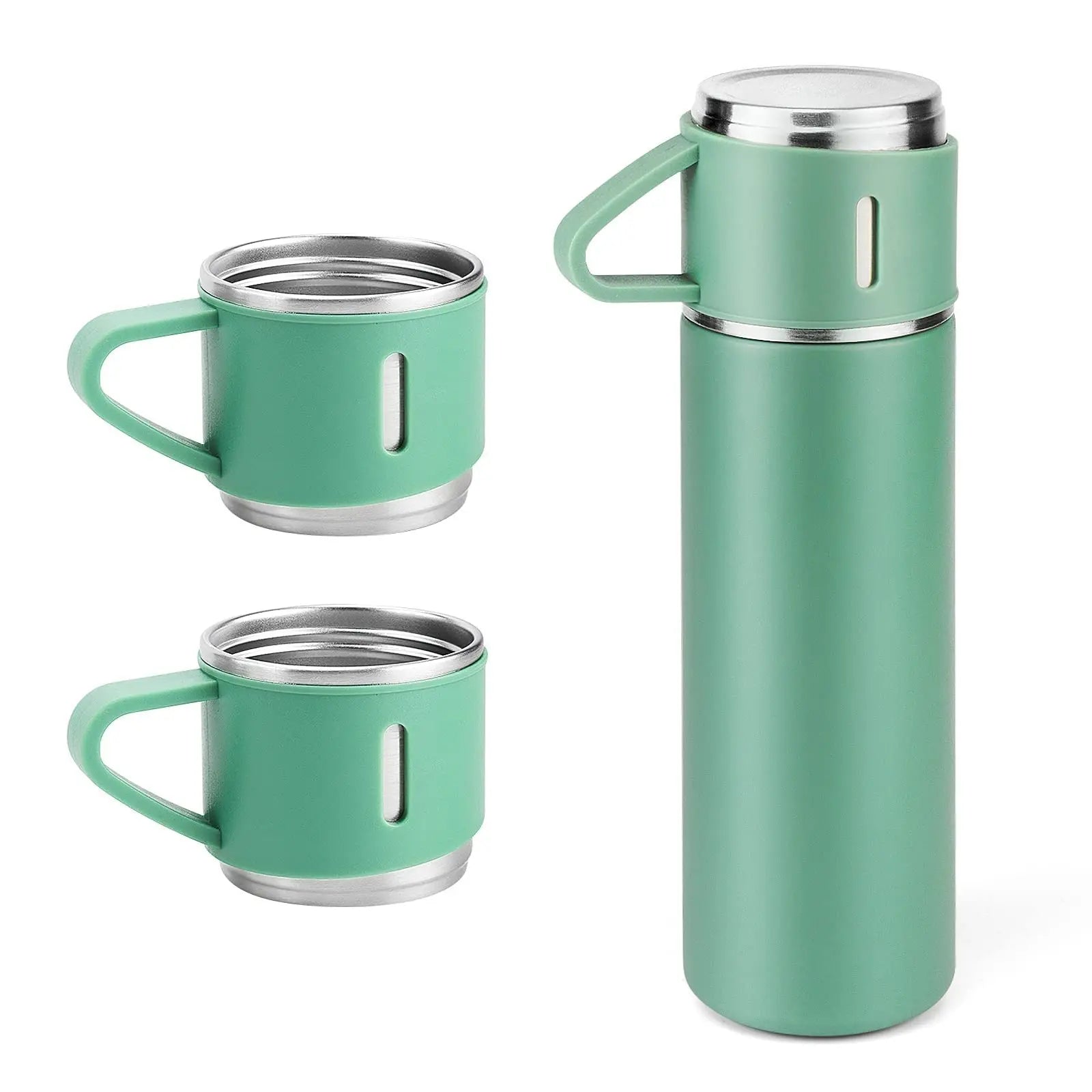 Thermal Water Bottle Keep Cold and Hot Water Bottle Thermos for Water Tea Vacuum Flasks Stainless Steel Thermos Bottle Oasis Select green