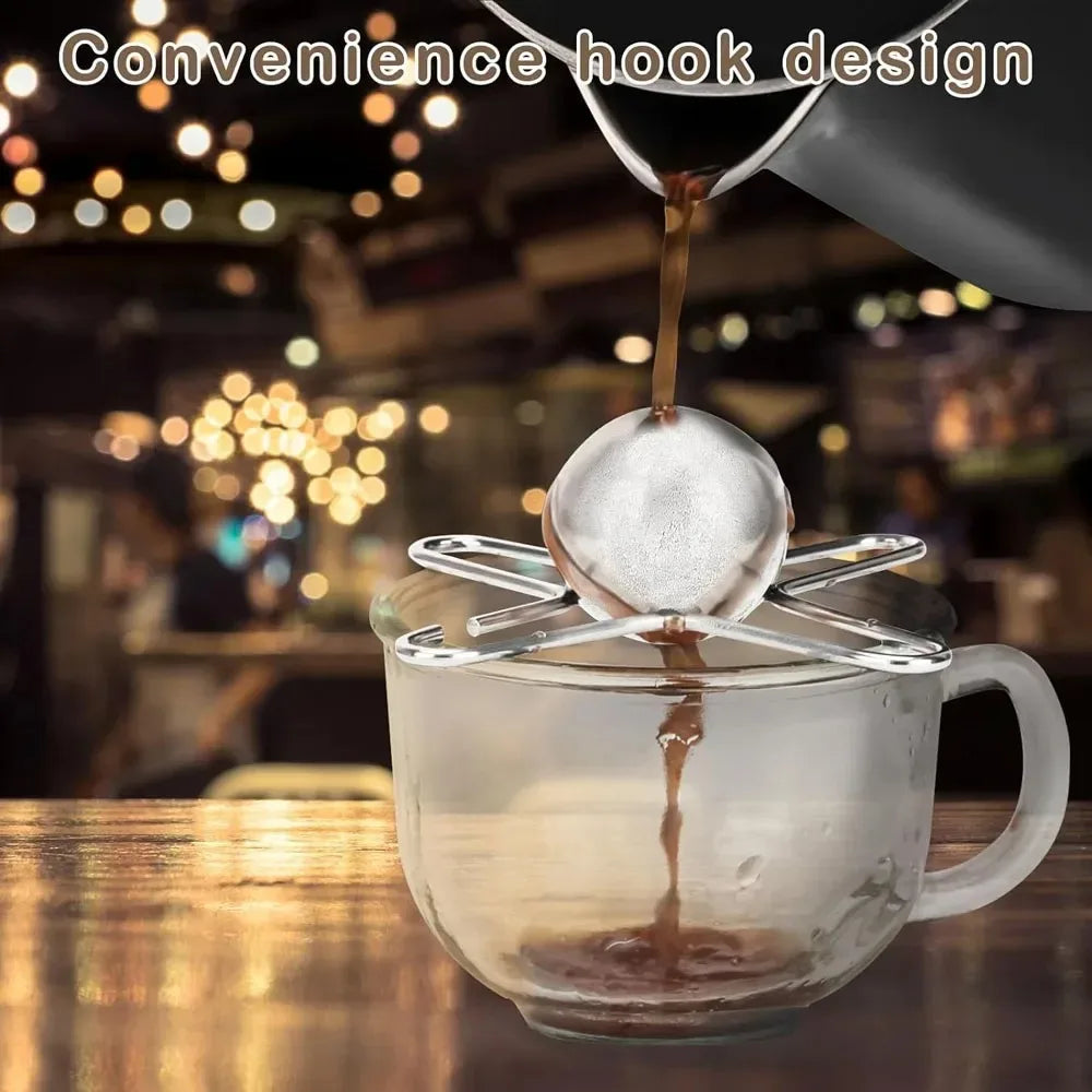Stainless Steel Ice Ball Coffee Cooler | Whiskey & Cocktail Beverage Cooling Tool Oasis Select
