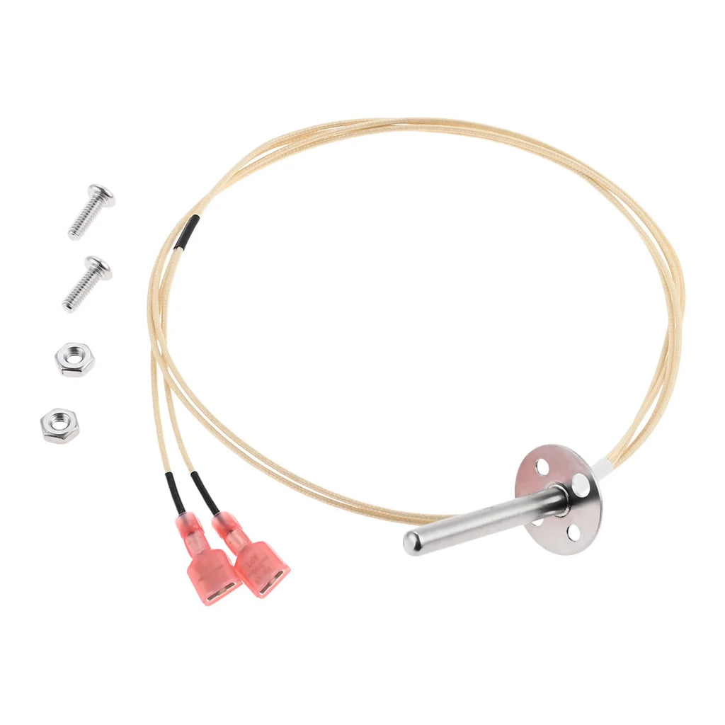1Set Stainless Steel Temperature Probe Sensor Fit for Bullseye Recteq 380 RT-B380 RT-B380X Wood Pellet Grill with Screws Nuts Oasis Select