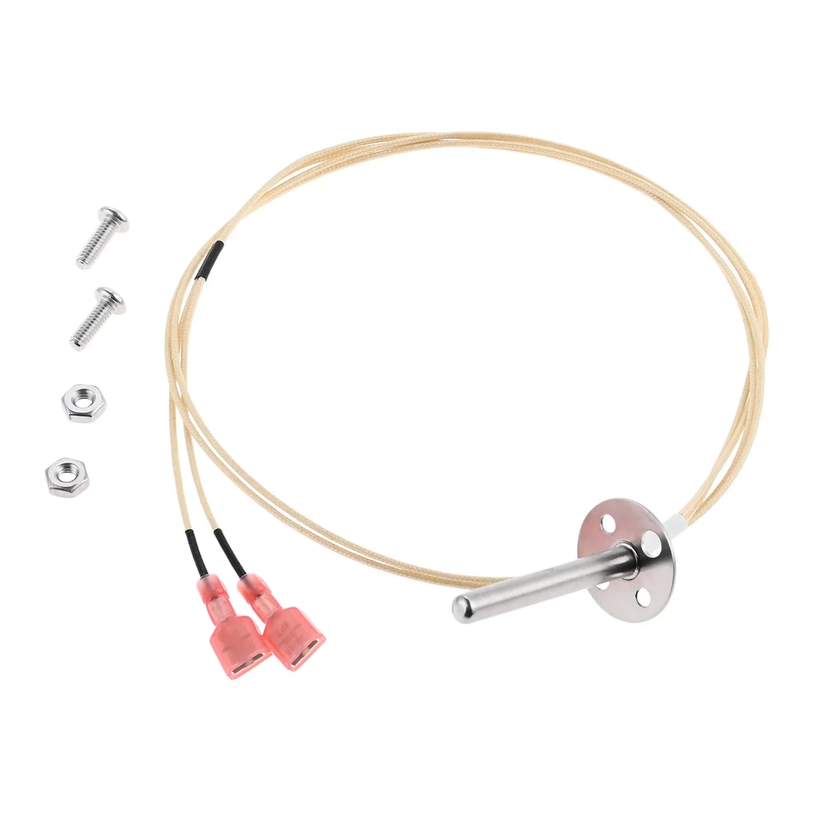1Set Stainless Steel Temperature Probe Sensor Fit for Bullseye Recteq 380 RT-B380 RT-B380X Wood Pellet Grill with Screws Nuts Oasis Select