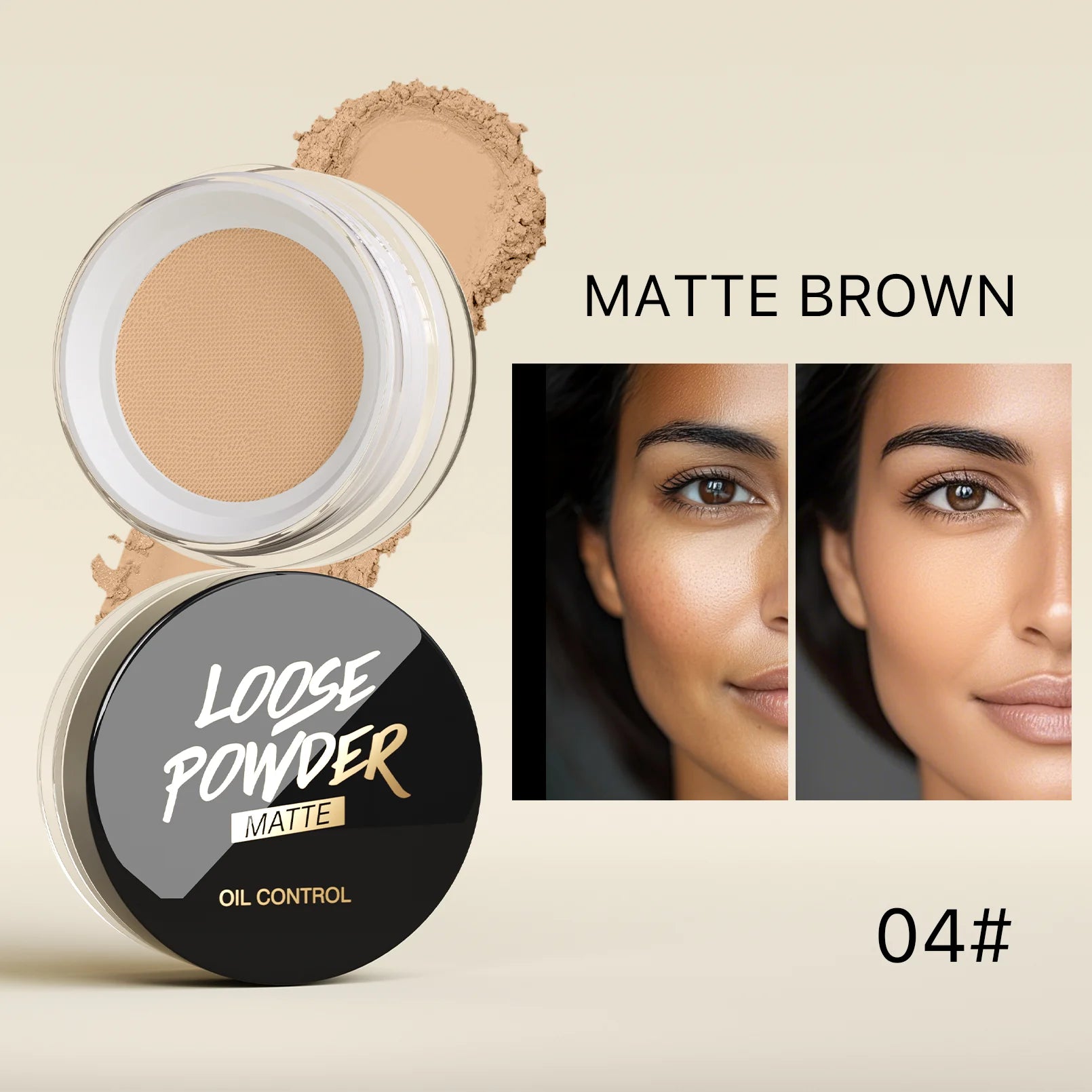 Hello Kiss Translucent Matte Setting Powder – Oil Control