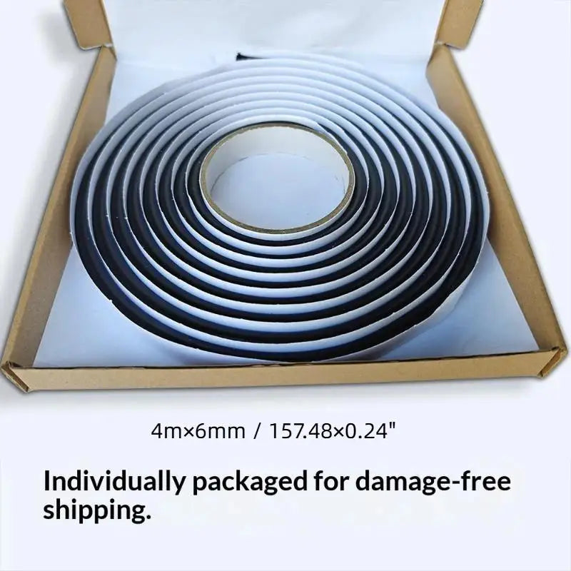 Waterproof Sealing Strip With Strong Adhesion And Resistant Perfect For Car Lamps Home Window Door Sealing Oasis Select White 6mm