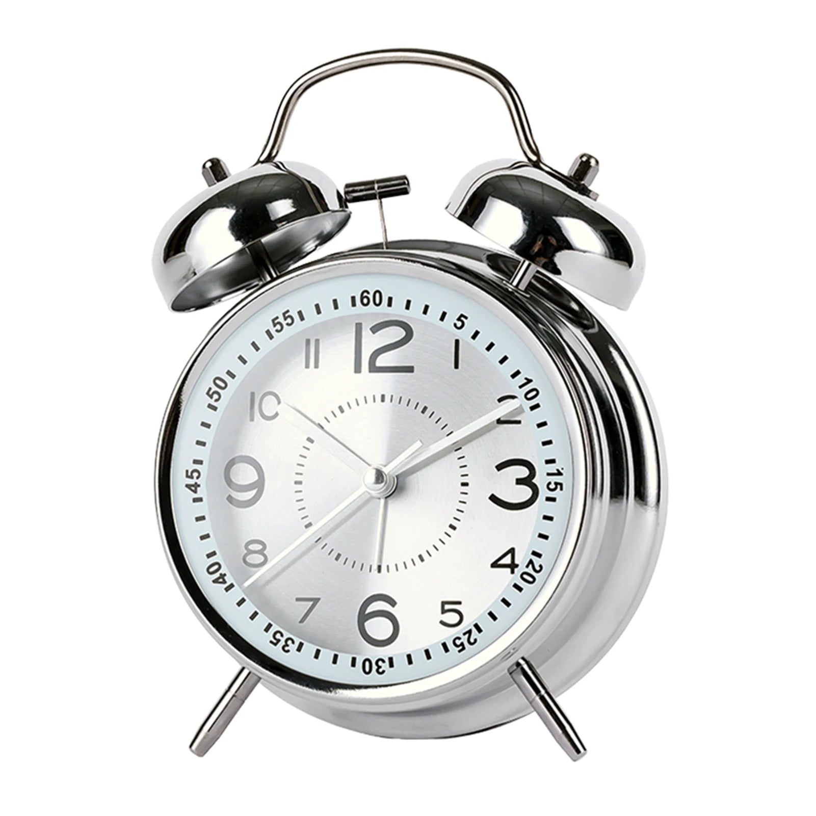 Twin-Bell Vintage Alarm Clock | Loud, Compact & Retro