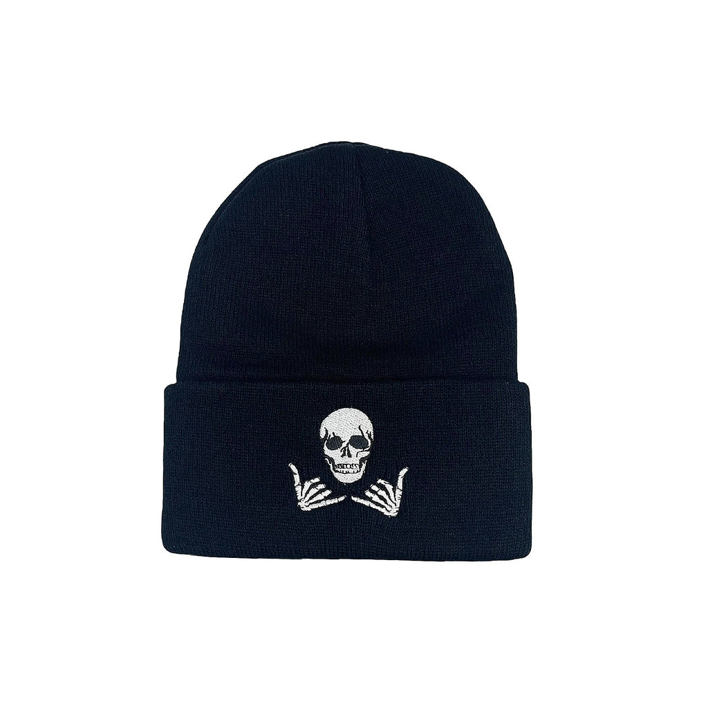 Alphabet Skull Wings Embroidered Hat Cold Hat Guapi Hat Love Embroidered Pure Acrylic Hat Trendy Brand Oasis Select