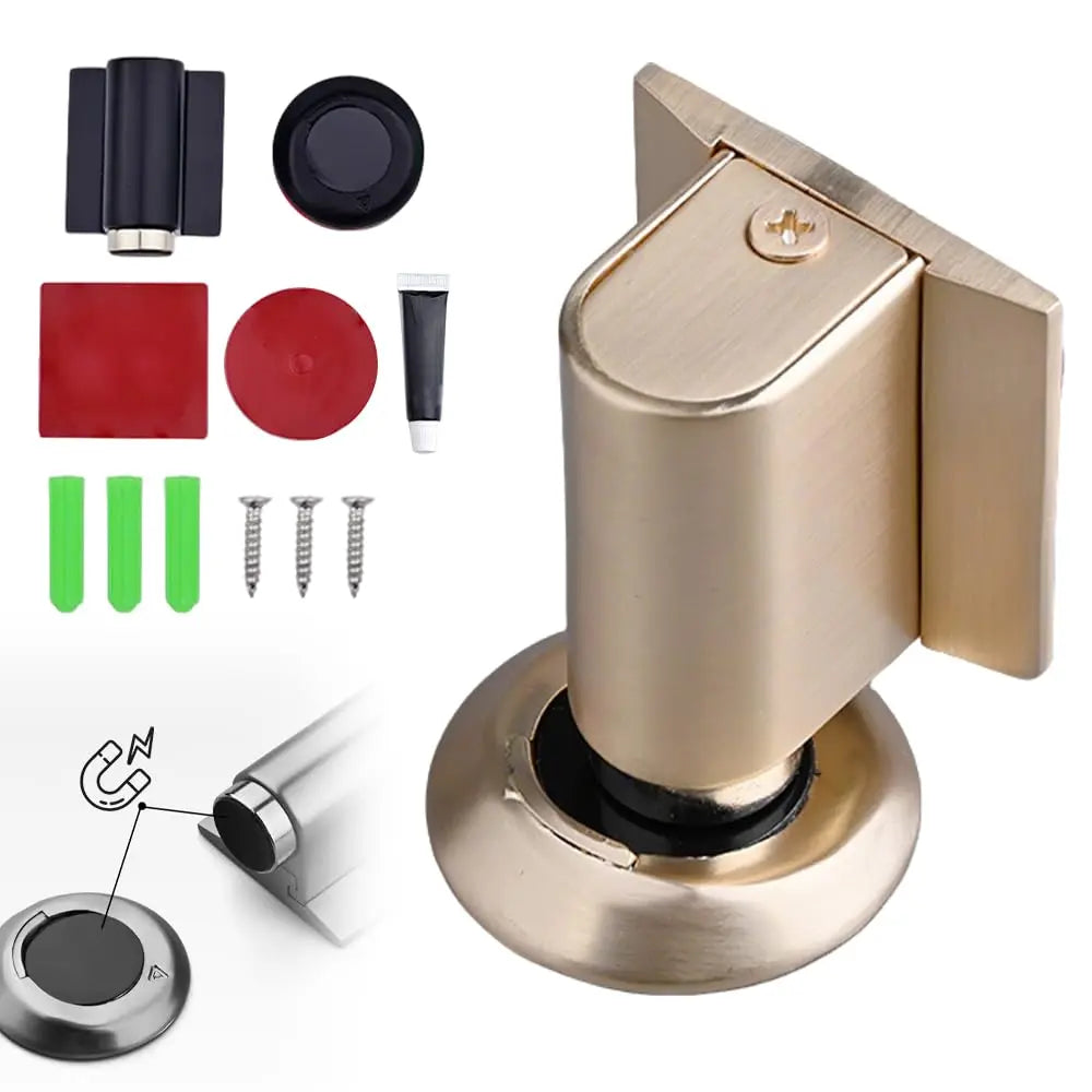 2026 New Magnetic Door Stopper - Heavy Duty No Drill Invisible Door Wedge for Bottom of Door, Keep Doors Open Oasis Select 2