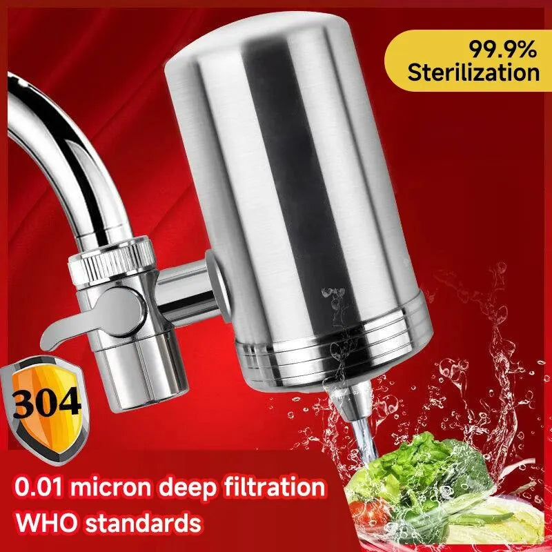 Kitchen Stainless Steel Faucet Water Filter Pre-filter Purifier Household Tap Water Direct Drinking Oasis Select