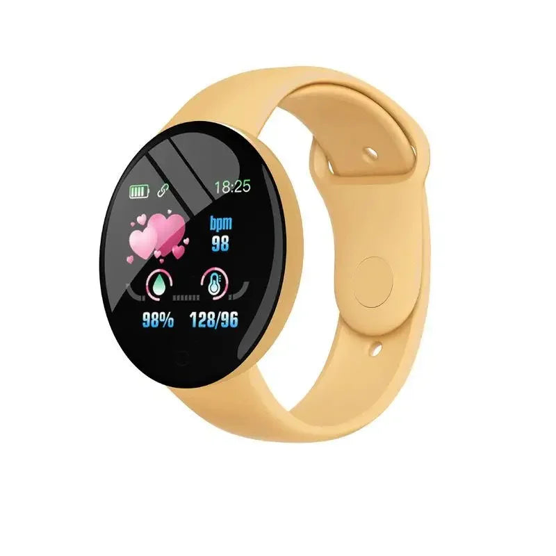 D18 Smart Fitness Bracelet – Heart Rate, Sleep & Call Alerts Smart Fitness Bracelet Oasis Select yellow
