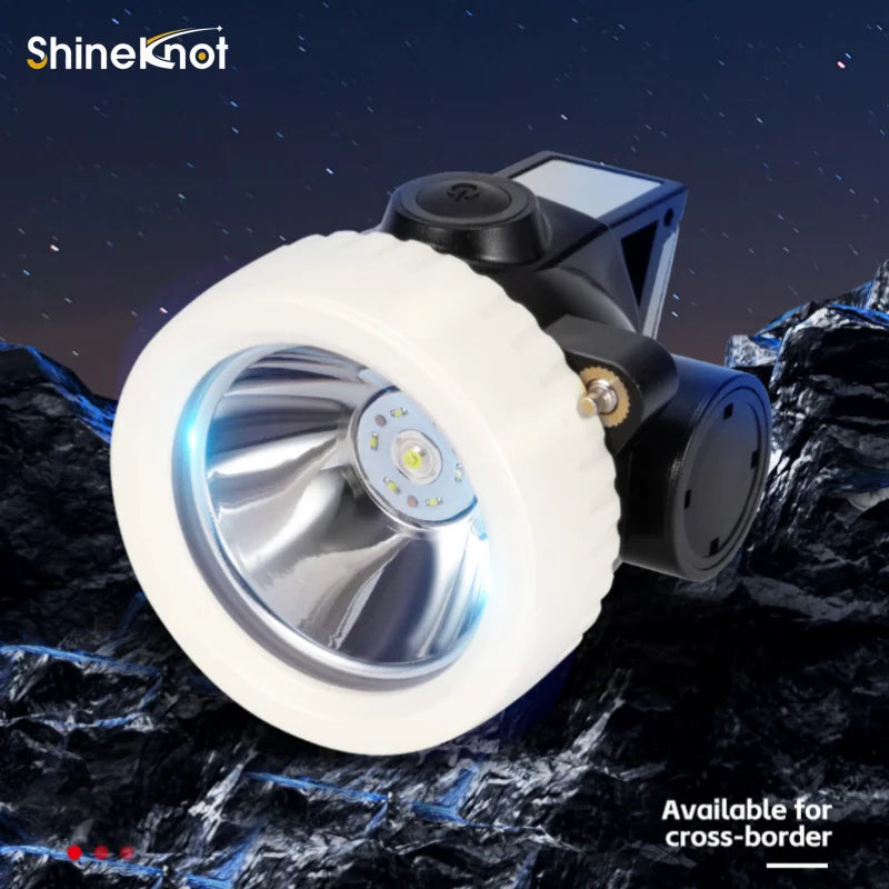 Shineknot BK3000 LED Mining Headlamp | Safety Helmet Light