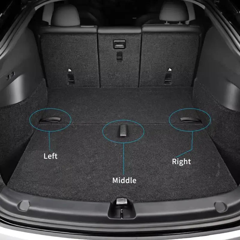 For Model Rear Trunk Rope Draw String Open Tail Box Cover Handle Pull Strap Car Organizer Accessories Mat Protection Pad Oasis Select