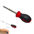Scuba Tank Valve Core Tool- DIN Yoke Service Key Low Pressure Hose Wrench for Scuba Regulator Maintenance Oasis Select black