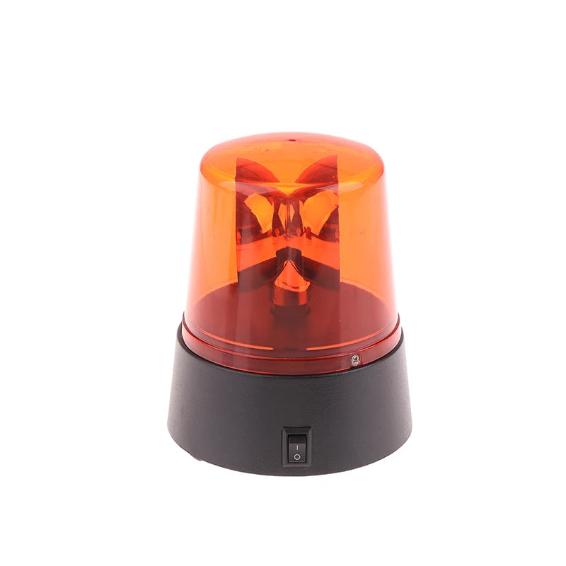 LED Strobe Light for Car: Flashing Circular Signal Lamp, Battery-Powered, Ideal for Ceiling Mount in Truck or School Vehicle Oasis Select Red