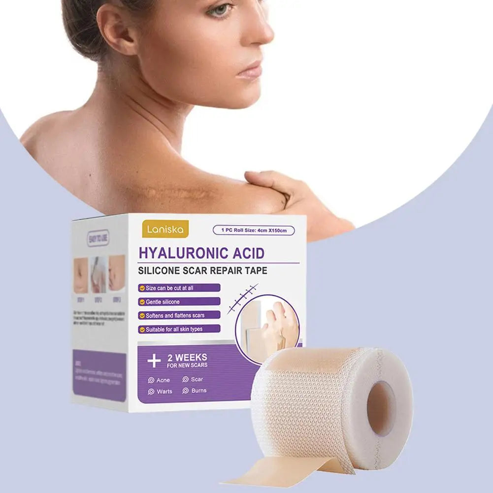 Scar Tape Roll For Surgical Scars Self-Adhesive Tape Therapy Patch Burn Acne Skin Care Silicone Scar Sheets,Silicone Scar Tape Oasis Select