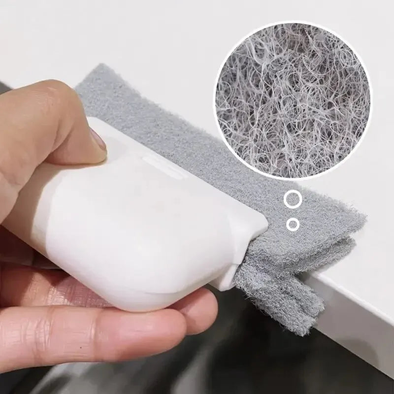 Window Cleaning Brush Windowsill Groove Deadend Cabinet Crevice Brush Removable Household Multifunctional Cleaning Tools Oasis Select