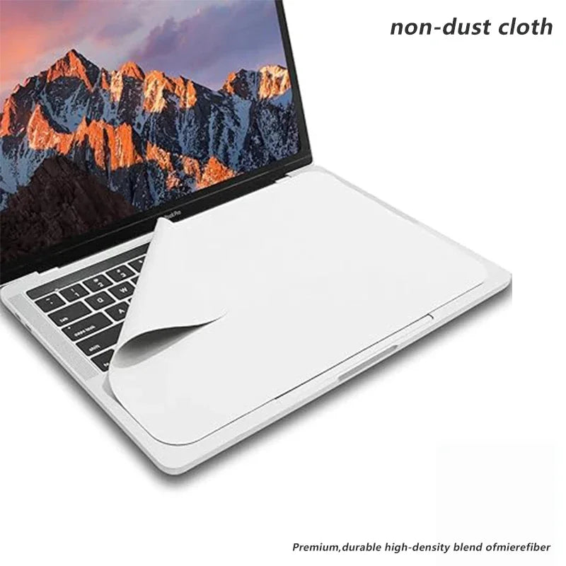 Dustproof Inner Protective Cloth for Mac Notebook Anti Scratch Keyboard Screen Liner Wiping Pad Laptop Care Accessory Gift Oasis Select