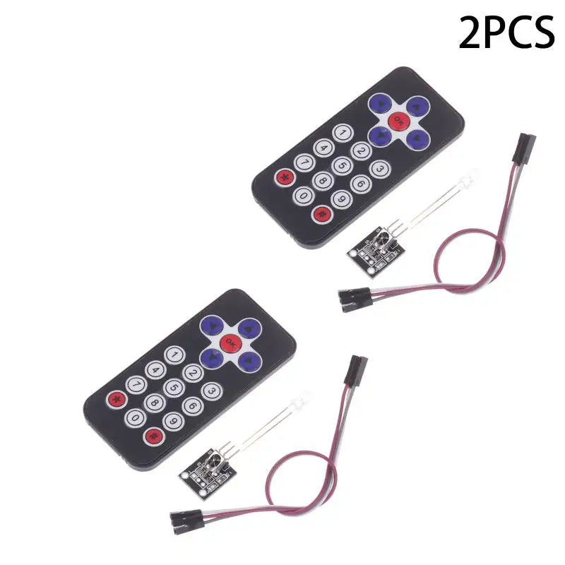 HX1838 Infrared IR Wireless Remote Control Module Kit DIY Kit Ultra-thin Wireless IR Receiver Module For Arduino Oasis Select 2PCS