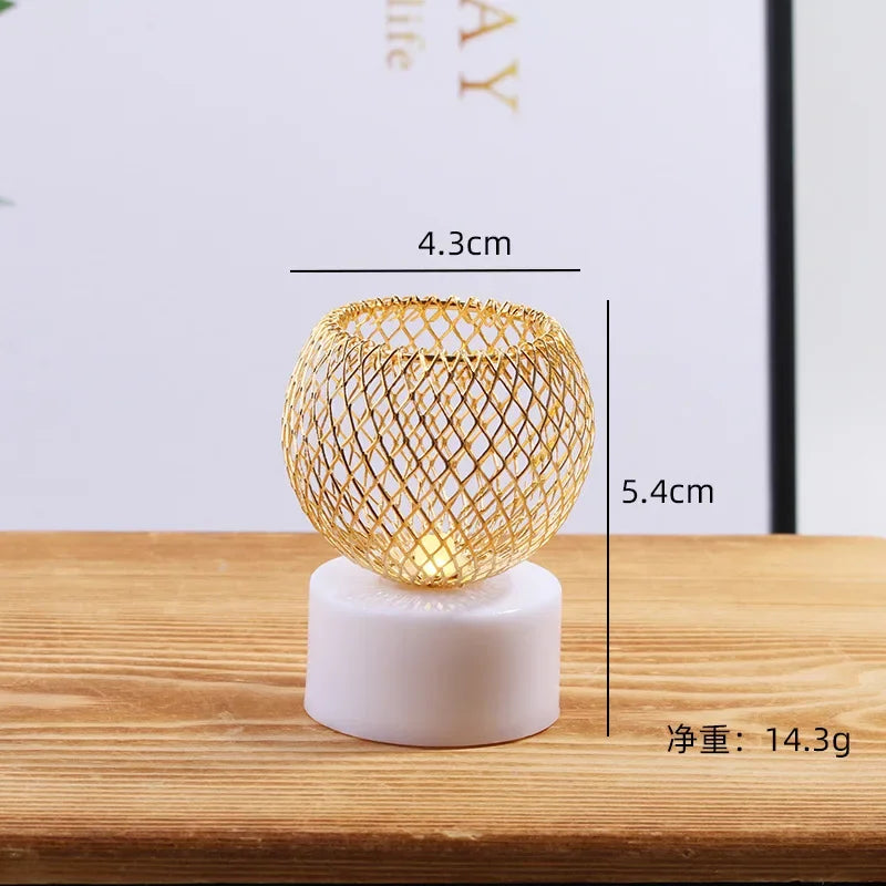 LED Candle Light Desktop Ambience Decoration Electronic Flameless Candles Light Home Bedroom Decoration Oasis Select DXD-0064
