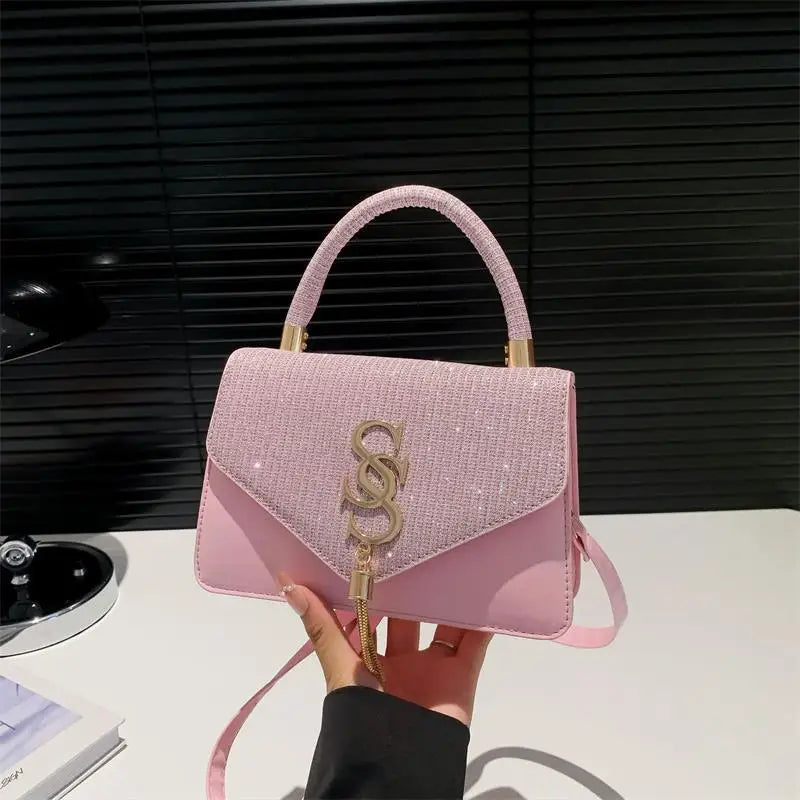 Sparkly Rhinestone Evening Bag Luxury Shoulder Purse for Women Formal Occasion Banquet Prom Accessory Oasis Select A6