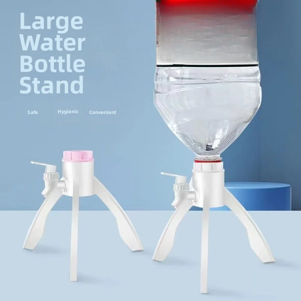 5L Inverted Water Bottle Dispenser Stand with Faucet & 3 Adapters Water Bottle Dispenser Oasis Select