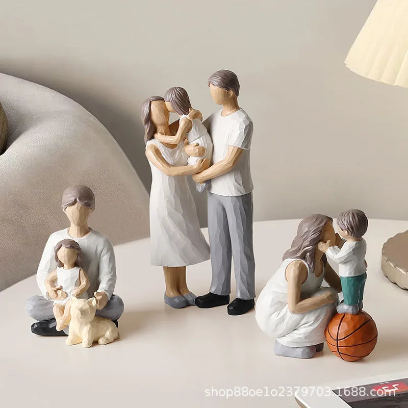 Figure Figure Tabletop Decoration Living Room Home Room Decoration Arts and Crafts Creative Wedding Wedding Gift Oasis Select