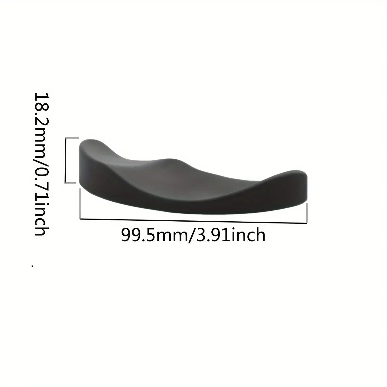Gliding Wrist Rest, Ergonomic Wrist Rest for Mouse Gliding Palm Rest for Right Relieve Hand Fatigue for Office Work Gaming Oasis Select
